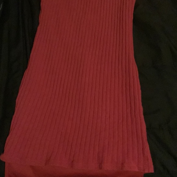 Red rue21 dress for kids. It has wooden buttons going to the bottom. - Picture 4 of 4